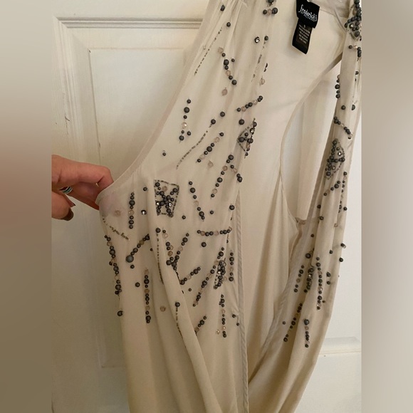 Frederick’s of Hollywood sheer top with beads and rhinestones - Picture 4 of 8